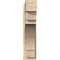 Ekena Millwork Merced Block Rough Sawn Outlooker, Douglas Fir, 8"W x 30"D x 34"H OUT08X30X34MRC05RDF - alternate 2